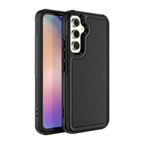Samsung Galaxy A54 5G RedPepper Box PC Hybrid TPU Phone Case - Black